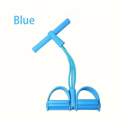 Upgraded Pedal Resistance Band - Fitness Ankle Puller Stretching Band, Multi-Functional Tension Rope for Men & Women(Only Resistance Band, No Yoga Mat)